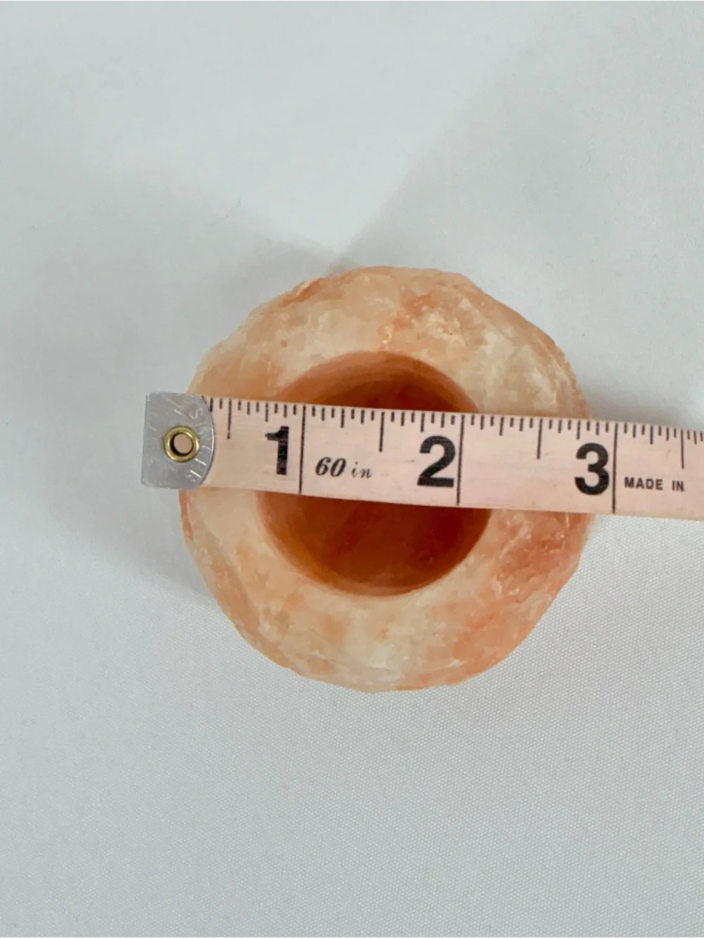 Himalayan salt tea light holder